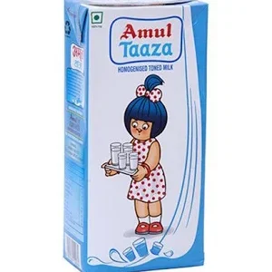 Amul Taaza Homogenised Toned Milk
